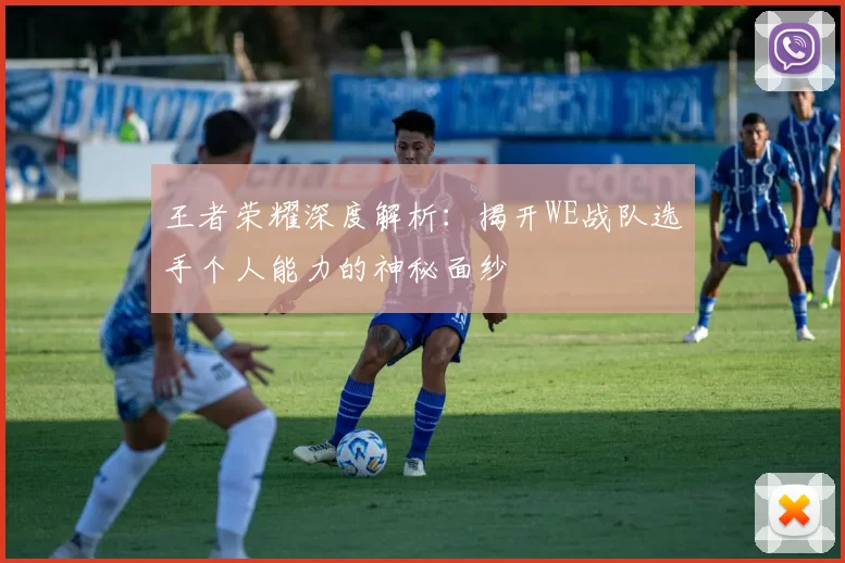 王者荣耀深度解析：揭开WE战队选手个人能力的神秘面纱