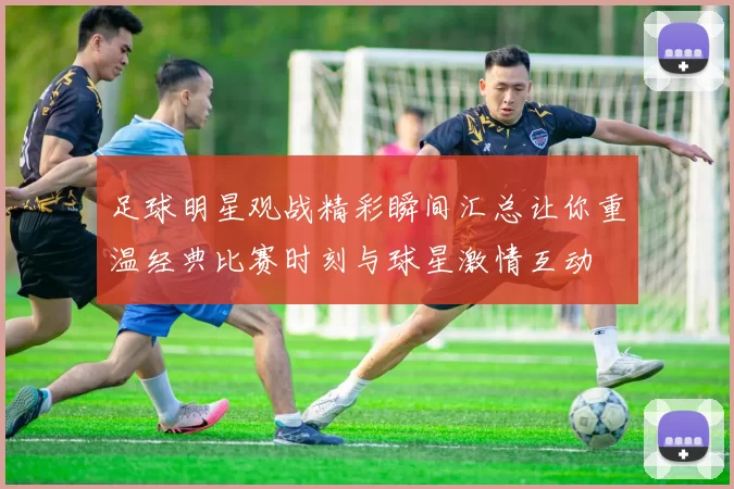 足球明星观战精彩瞬间汇总让你重温经典比赛时刻与球星激情互动