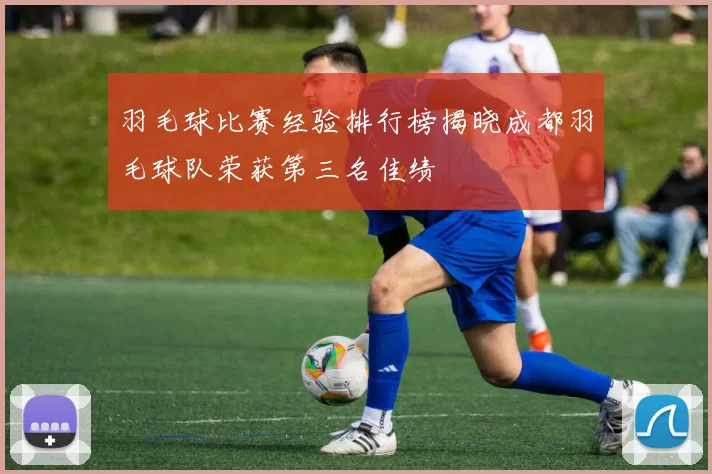 羽毛球比赛经验排行榜揭晓成都羽毛球队荣获第三名佳绩