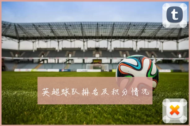 英超球队排名及积分情况